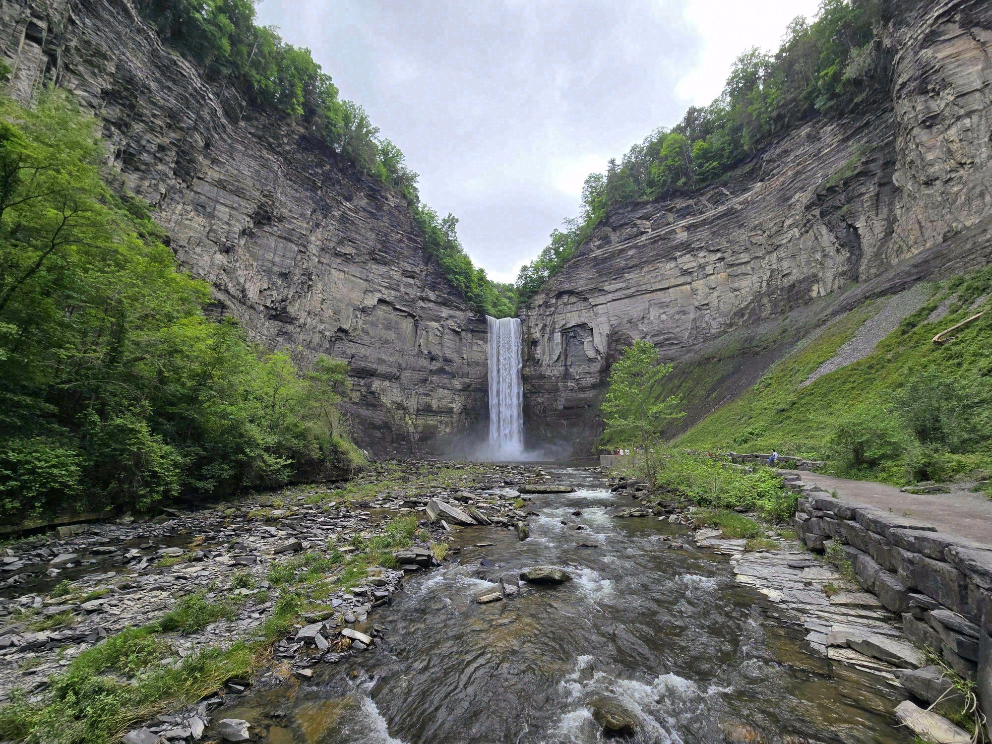 Taughannock Falls, New York. Photograph 2 of 2 by Heather Marie Kerr