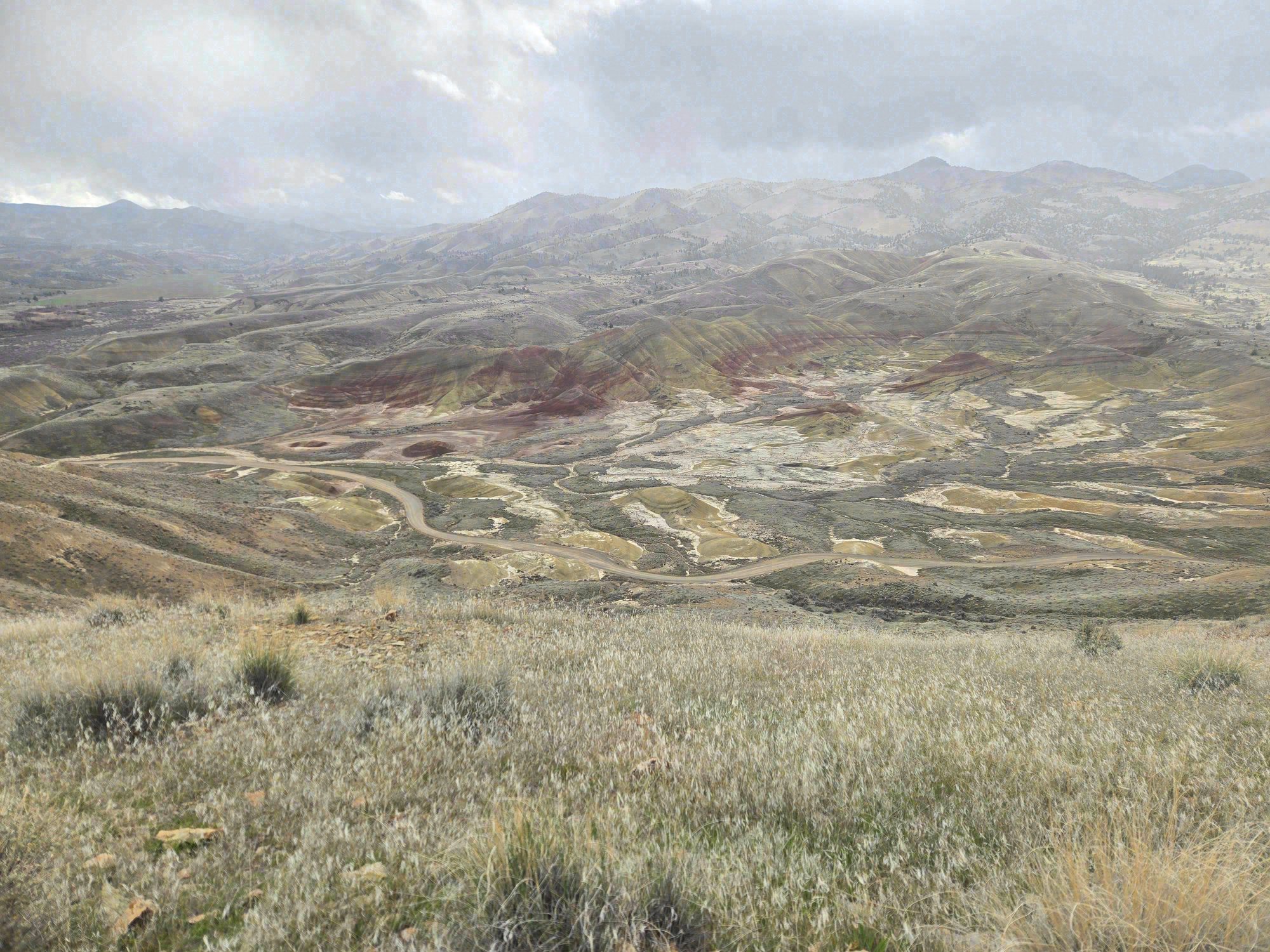 Painted Hills, Oregon. Photograph 8 of 11 by Heather Marie Kerr